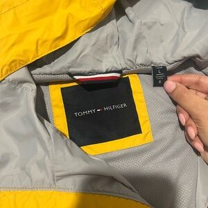 Tommy Hilfiger Vibrant Yellow and Subtle Gray Jacket